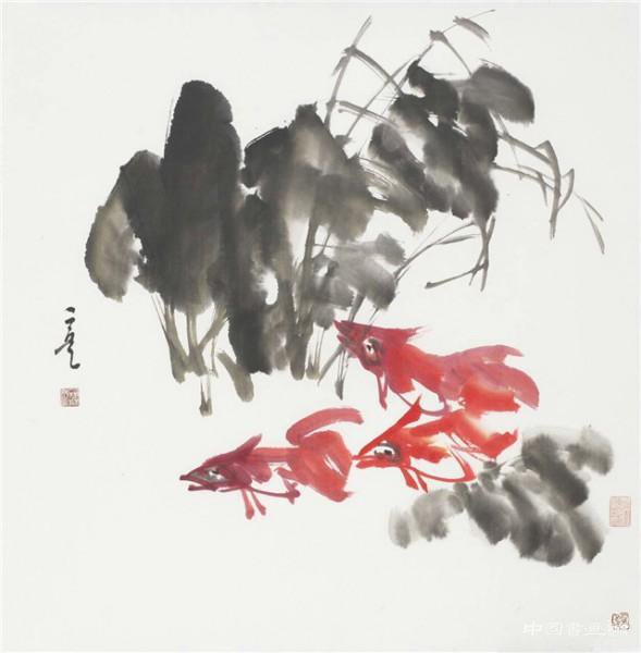 “天马腾云 戈翁写逸”甘肃武威丁二兵书画展暨画集首发式