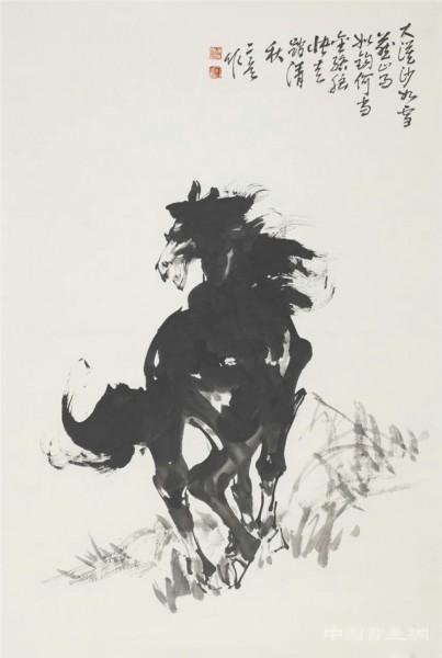 “天马腾云 戈翁写逸”甘肃武威丁二兵书画展暨画集首发式