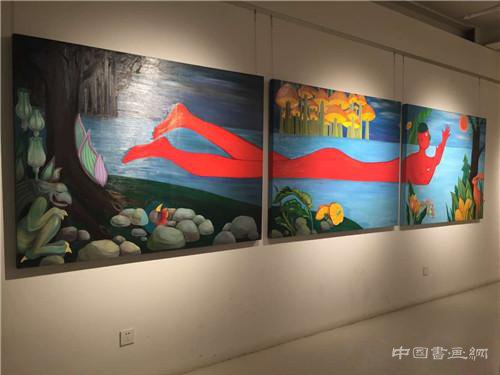 赵了了个展“低声描述” 用绘画传递心底的声音