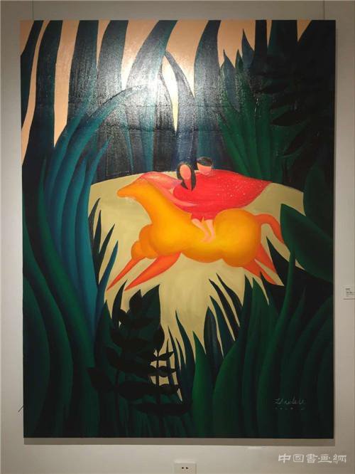 赵了了个展“低声描述” 用绘画传递心底的声音