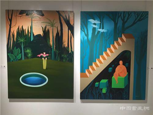 赵了了个展“低声描述” 用绘画传递心底的声音