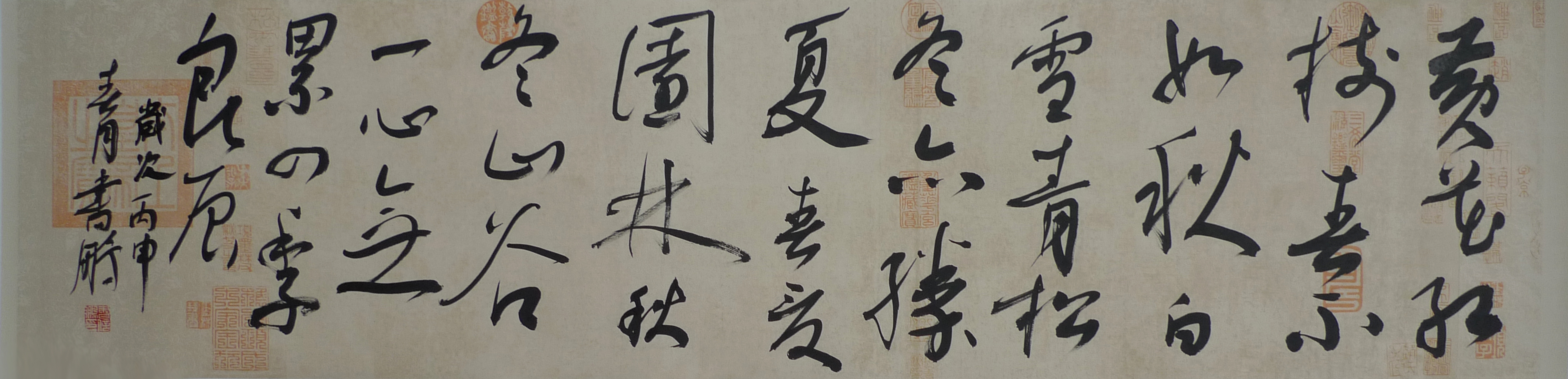 黄花红树