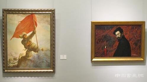 中国美术馆晒家底儿庆祝建党95周年美术作品展