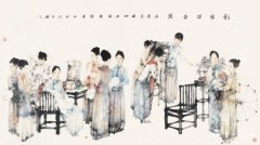 “曹辉人物画作品展” 开幕式在四川美术馆成功举行