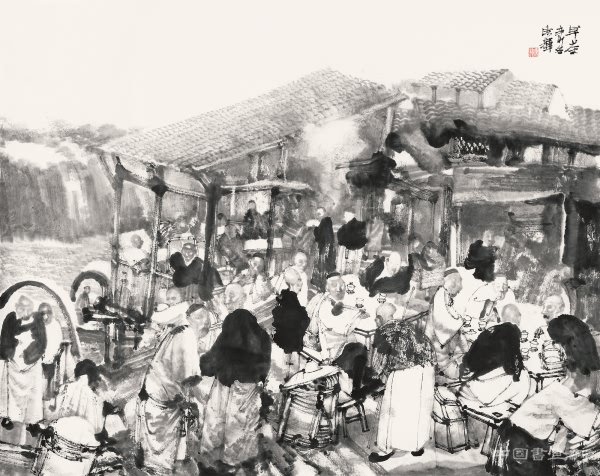 “曹辉人物画作品展” 开幕式在四川美术馆成功举行
