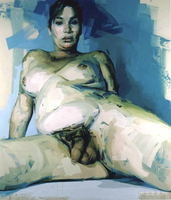 珍妮·萨维尔(Jenny Saville, 1970-)