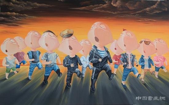 吴琼跨界艺术展在北京三里屯开幕 与品牌梦龙的“艺术”邂逅