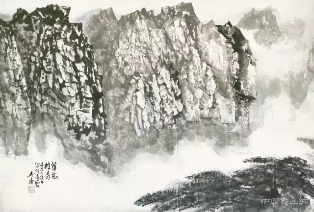 石鲁：“从此而后，我作画便再不盖印了。”