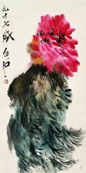 齐白石人生的最后一张画