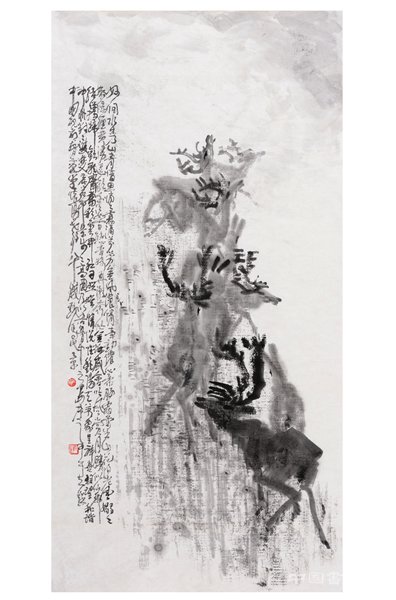 “翰墨铸情—邬邦生书画作品展”在北京81美术馆展出