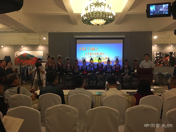 千年窝妥-丹寨苗族蜡染文化展在北京民族文化宫展出