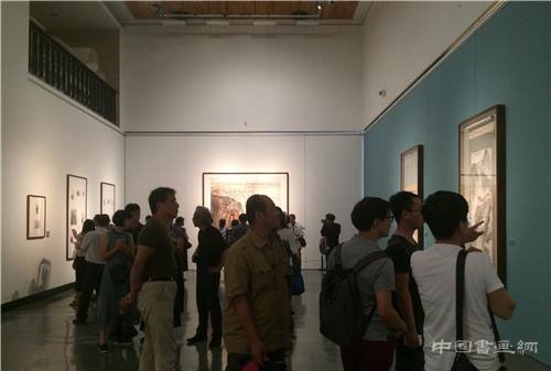 石鲁《转战陕北》等代表作手稿亮相 “苍山为岳”在武汉美术馆开幕