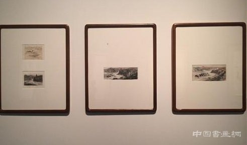 石鲁《转战陕北》等代表作手稿亮相 “苍山为岳”在武汉美术馆开幕