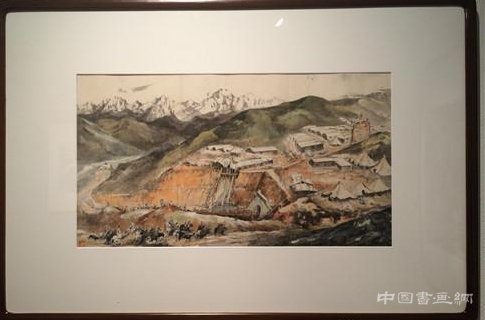 石鲁《转战陕北》等代表作手稿亮相 “苍山为岳”在武汉美术馆开幕