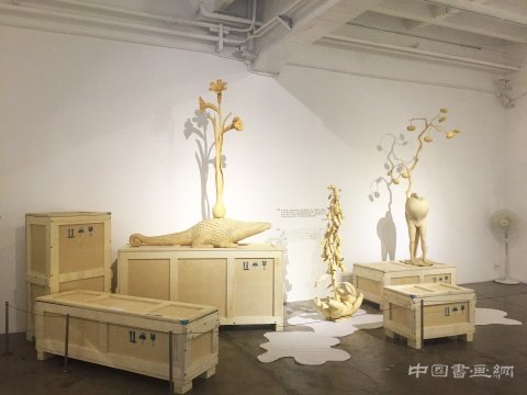 跨媒介的人性剖析 “影射：幕布上的实像”在山艺术开幕