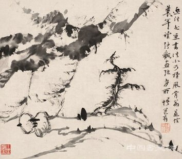 《古調今情—饒宗頤藝術經典特展》在合肥展出