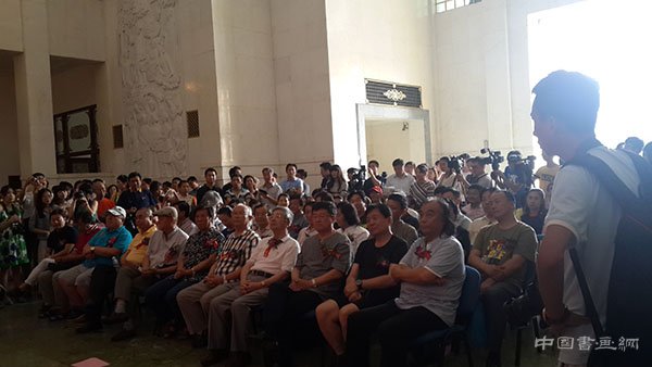 壮丽史诗•波澜画卷—暨纪念红军长征胜利80周年书画展在民族文化宫拉开帷幕
