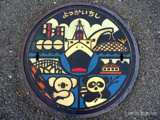 日本井盖个个堪称艺术品