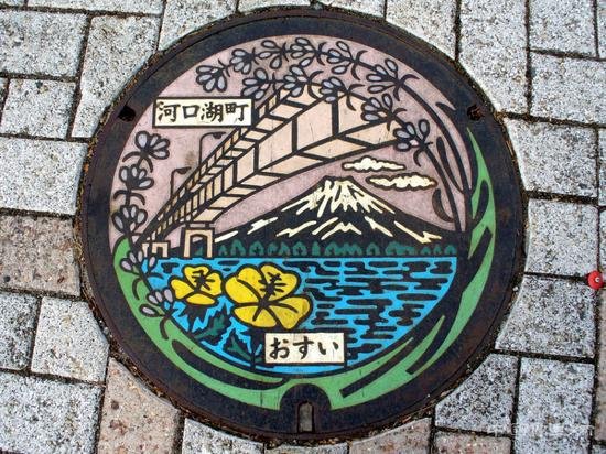 日本井盖个个堪称艺术品