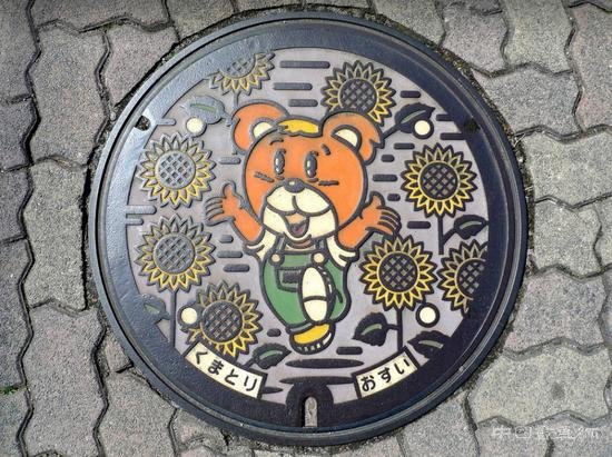 日本井盖个个堪称艺术品