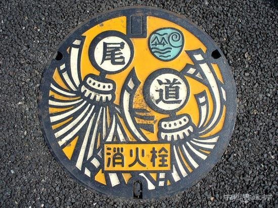 日本井盖个个堪称艺术品
