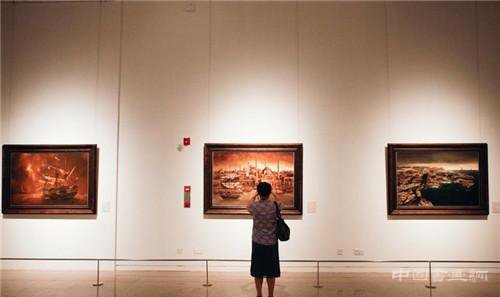 “海上丝绸之路——冯少协艺术展”在中国国家博物馆举行