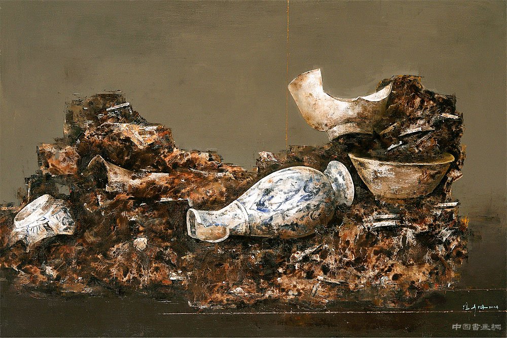 “海上丝绸之路——冯少协艺术展”在中国国家博物馆举行