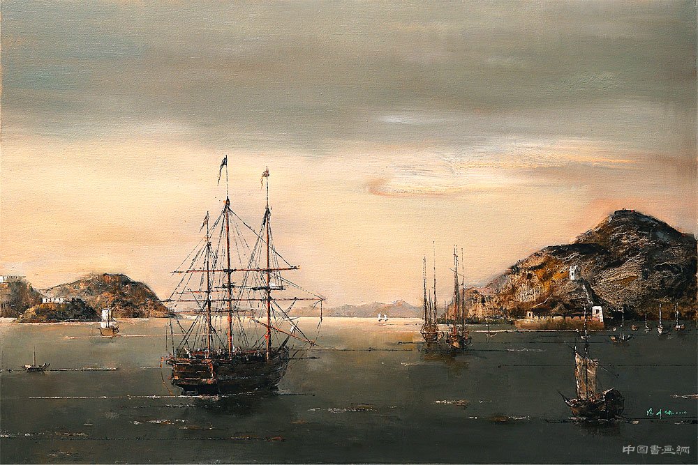 “海上丝绸之路——冯少协艺术展”在中国国家博物馆举行