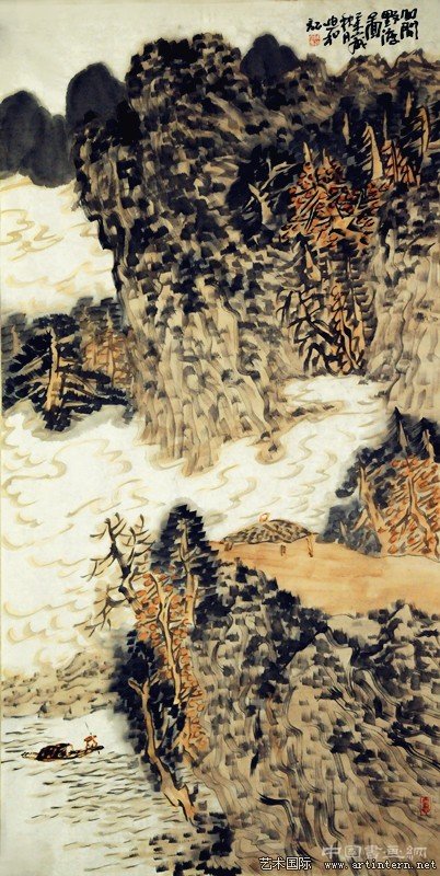中国画不是水墨画 中国绘画应重新分
