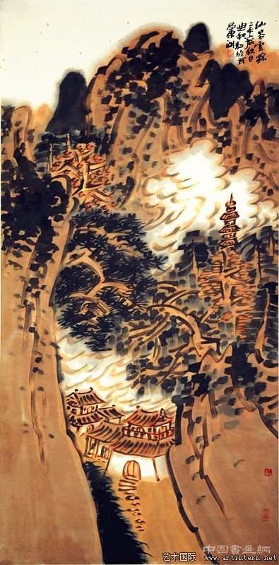 中国画不是水墨画 中国绘画应重新分