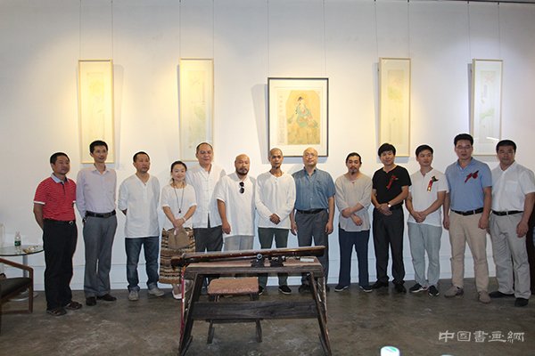 “拈花入禅——蔡金存诗书画印专题展”在万象艺术空间开幕