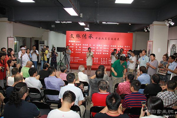 “文脉传承”中国画名家邀请展第四站在千年古宣美术馆开幕