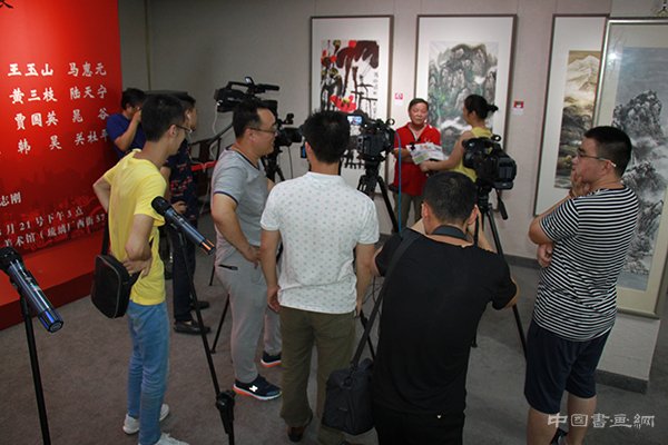 “文脉传承”中国画名家邀请展第四站在千年古宣美术馆开幕