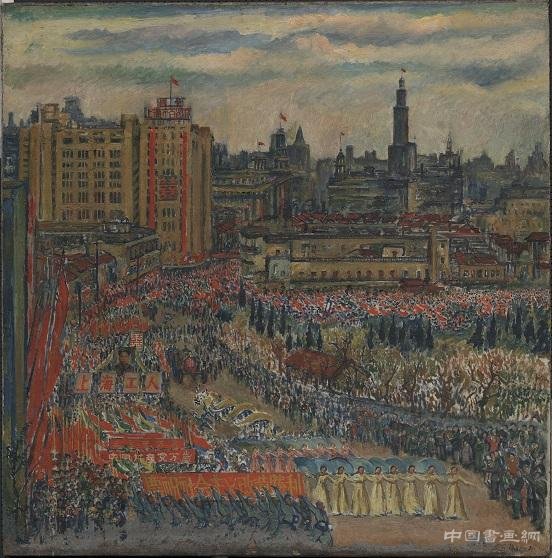 1950年代初的刘海粟与上海美专