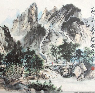 中国山水画为何走入写生状态