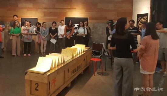 韩国光州双年展纪念展—＂点火＂中韩交流展开幕