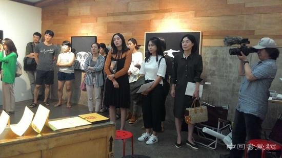 韩国光州双年展纪念展—＂点火＂中韩交流展开幕