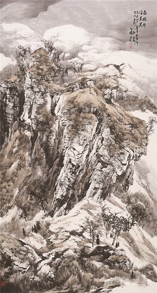 美丽河北·走进太行——河北美术作品展新闻发布会在河北画院举办