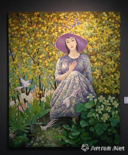 “唱一首当代的挽歌”:河上·高惠君绘画作品展清华美院美术馆开幕