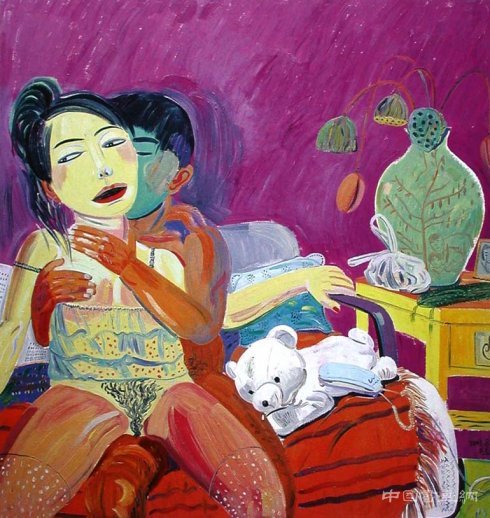 女性绘画艺术的独特语言