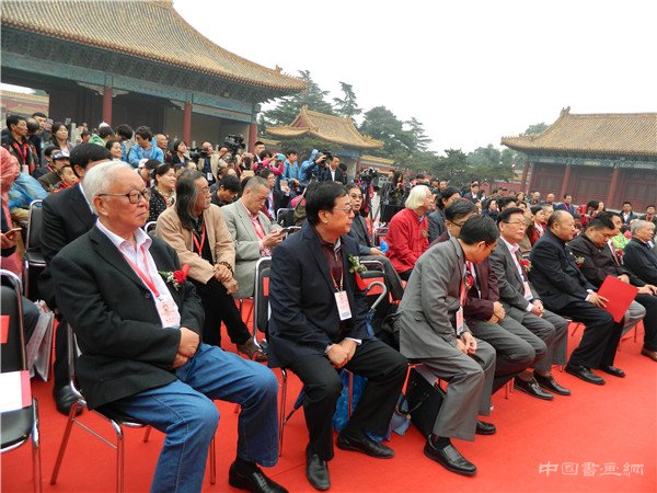 不落的太阳-全球华人艺术家怀念伟大领袖毛主席书画作品展开幕仪式