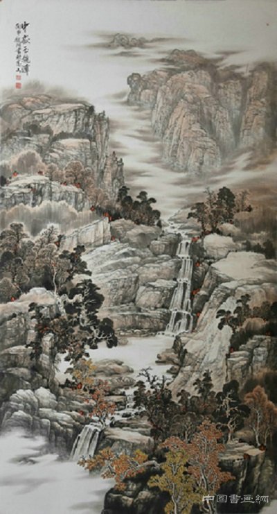 大美嵩山国画精品展即将在上上国际美术馆开幕