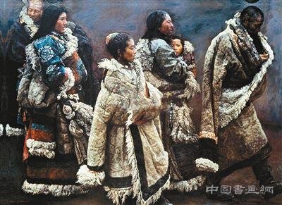 创出天价的中国油画