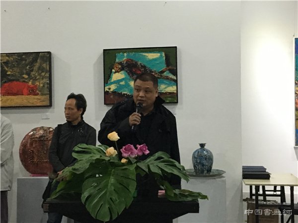 “突破边缘--陈明华、魏新艺术展”在上上美术馆盛大开幕