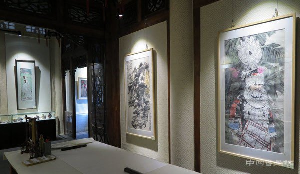 北京市文联书画创展基地揭牌仪式在颐和园举行