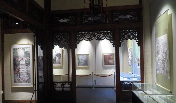 北京市文联书画创展基地揭牌仪式在颐和园举行