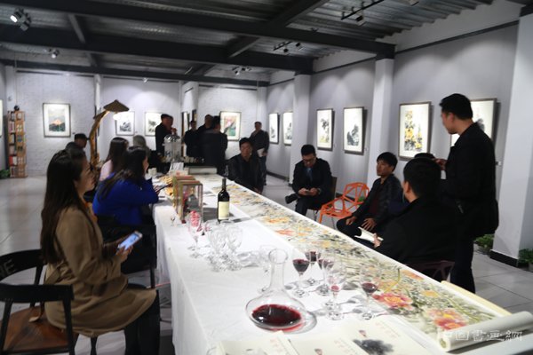 《趣味怡情——吴国林花鸟画作品展》在庐灵文化艺术空间展出