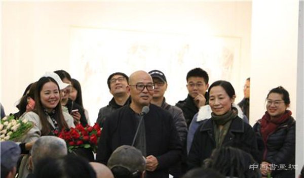 “纪京宁梁占岩画展”在中国国家画院美术馆隆重开幕