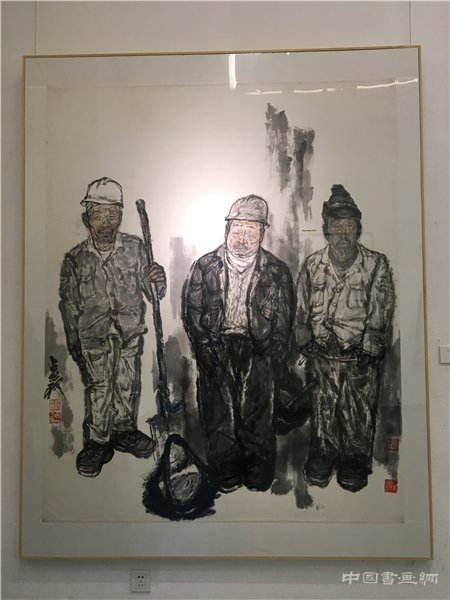 “纪京宁梁占岩画展”在中国国家画院美术馆隆重开幕