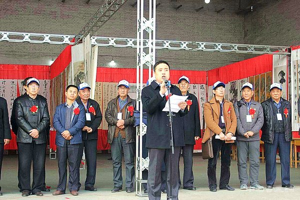 涑滨书画研究会三十年“比智高杯”“六级六艺”书画联谊展在闻喜拉开帷